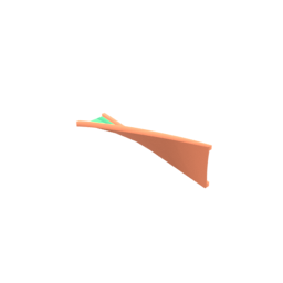 Spline Concave Straight Skew Left Side